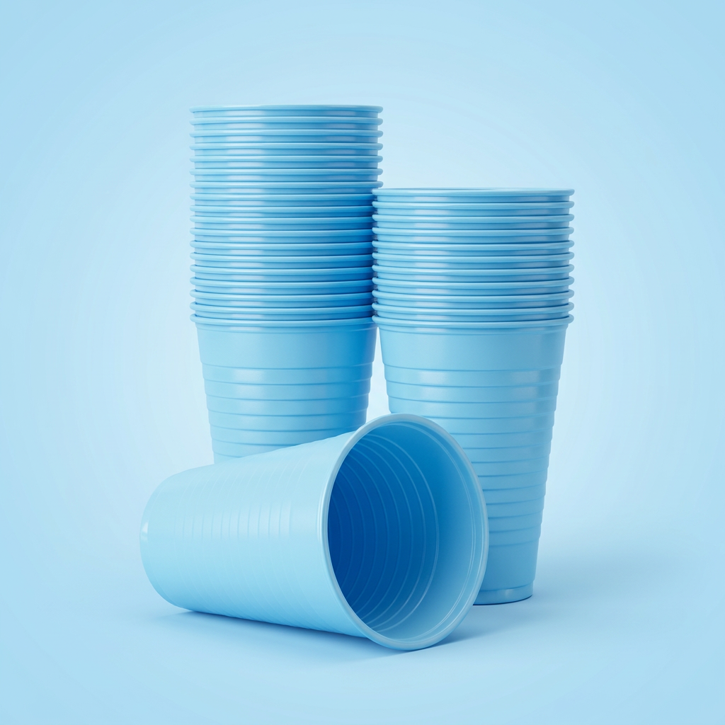 Copo Festinha Plástico 200ml — Azul