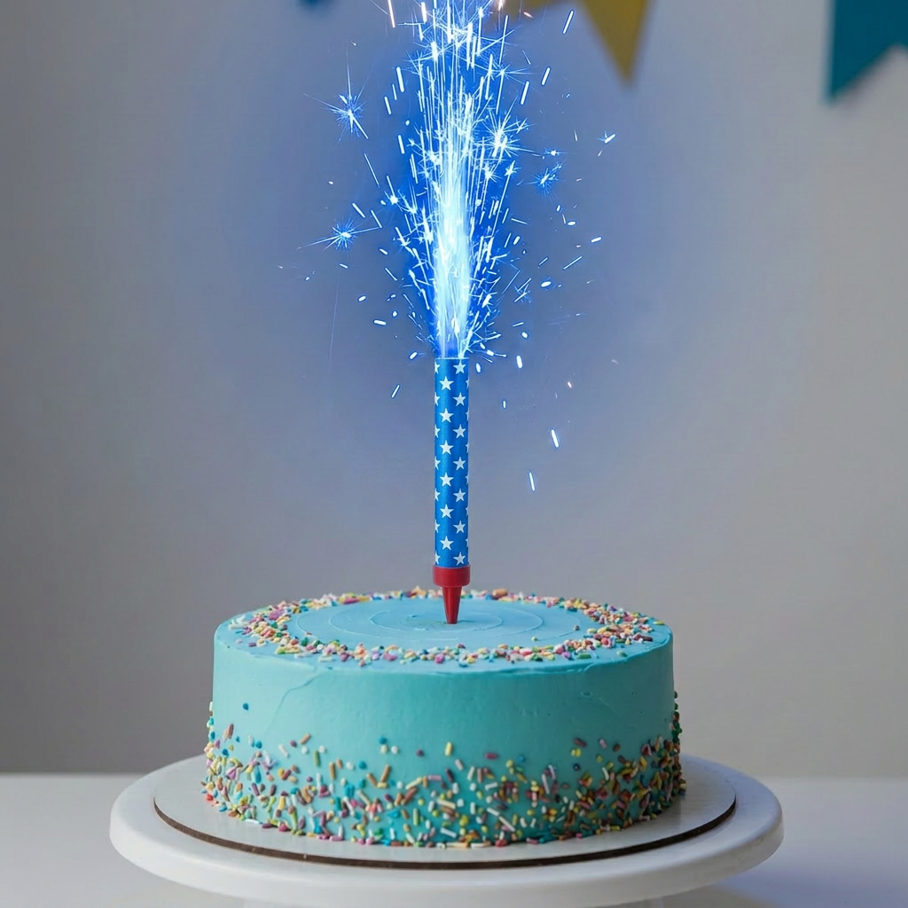 Vela Vulcão / Fontana Indoor Azul