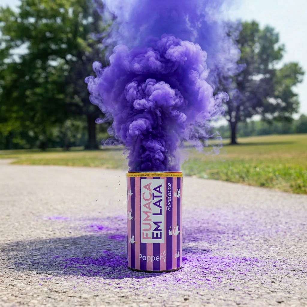Fumaça em Lata — Roxo